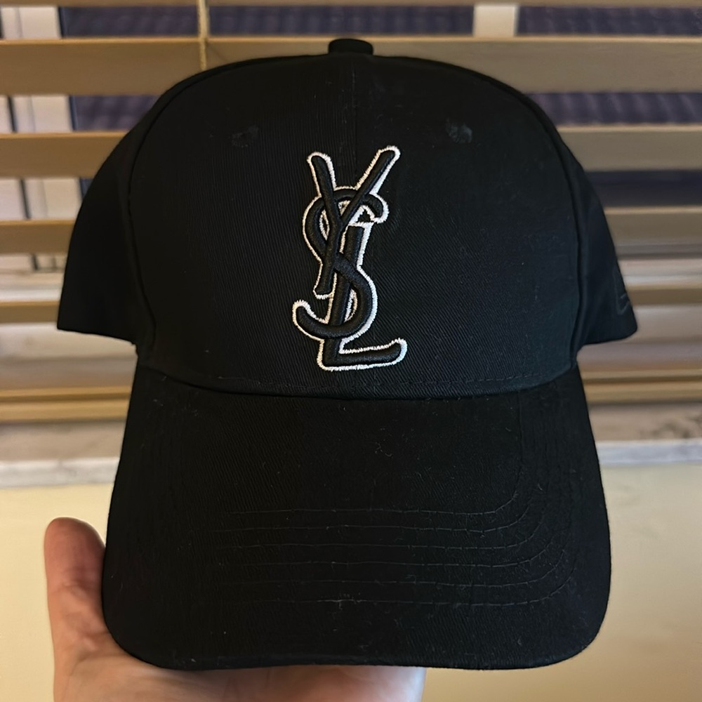 Slightly worn new era collab adjustable cap